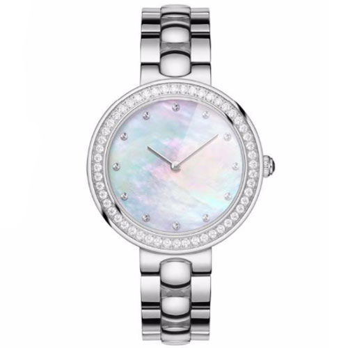 TwentySeventeen Crystal Quartz Watch Silver