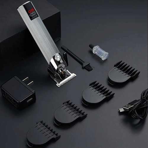Komingdon Cordless Zero Gapped Trimmer Hair Clipper Black
