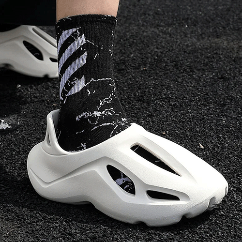Men's Sandals  Summer New Lightweight Slippers White
