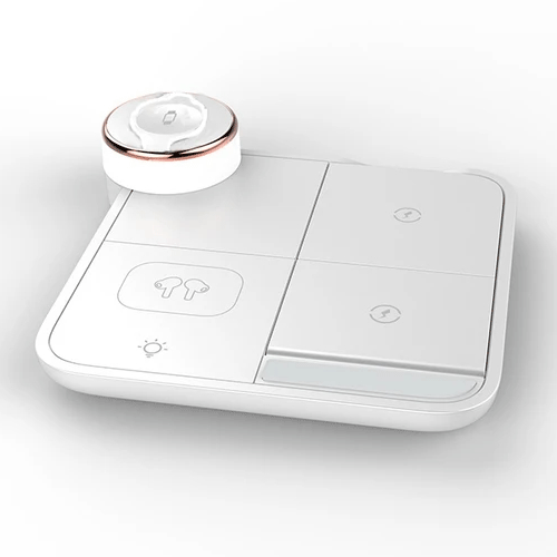 Foldable 4-in-1 Wireless Charger White