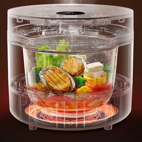 Mi Home (Mijia) Transparent Steaming Rice Cooker 4L