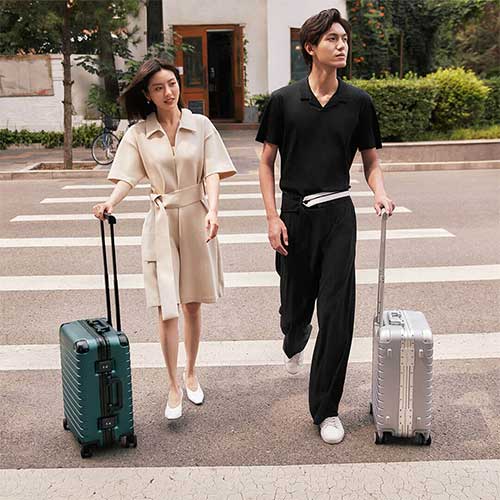 Xiaomi UREVO Doric Frame Suitcase 20inch Blue