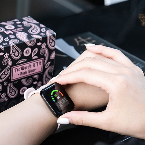 Ticwatch GTH Smart Watch Pink Gum