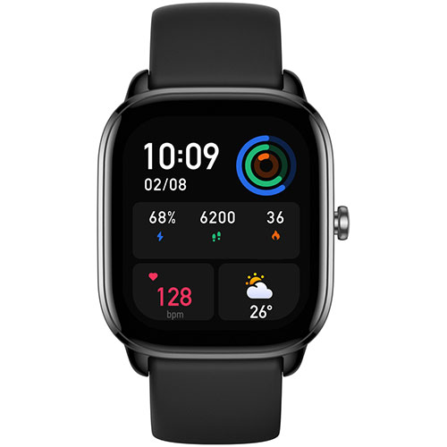 Amazfit GTS 4 Mini Smart Watch Black