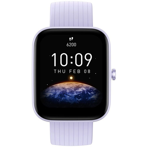 Amazfit Bip 3 Smart Watch Purple