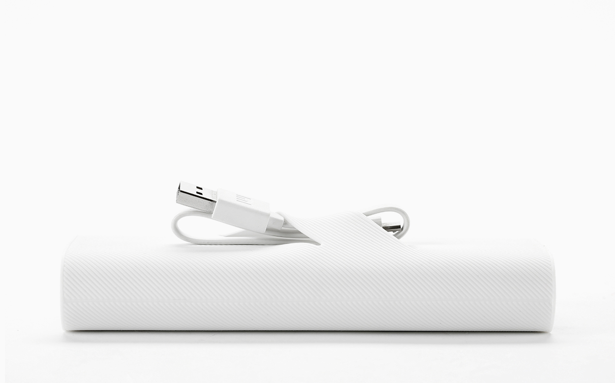 Xiaomi Mi Power Bank 16000mAh Silicone Protective Case White