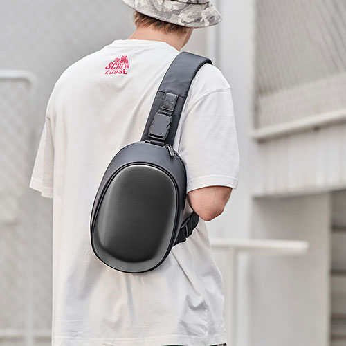 TAJEZZO Waterproof Colorful Backpack Black