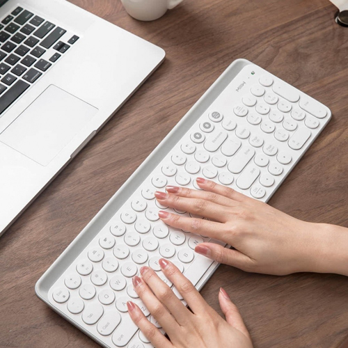 Xiaomi MiiiW (MWBK01)  Bluetooth Dual-mode Keyboard White