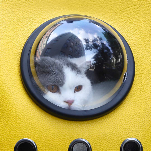 Xiaomi DIY Mini Monstar Space Capsule Cat Backpack Yellow