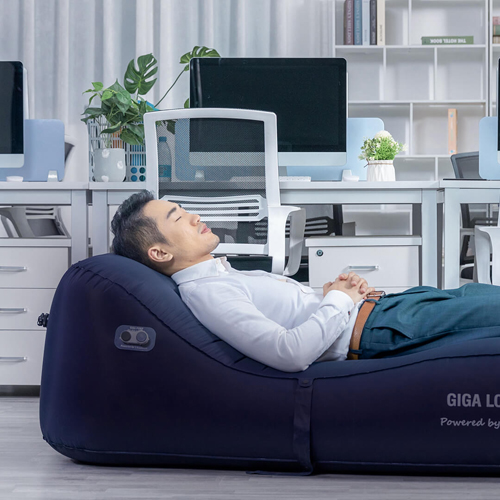 Xiaomi Mirror GIGA LOUNGER Automatic Inflatable Bed Blue