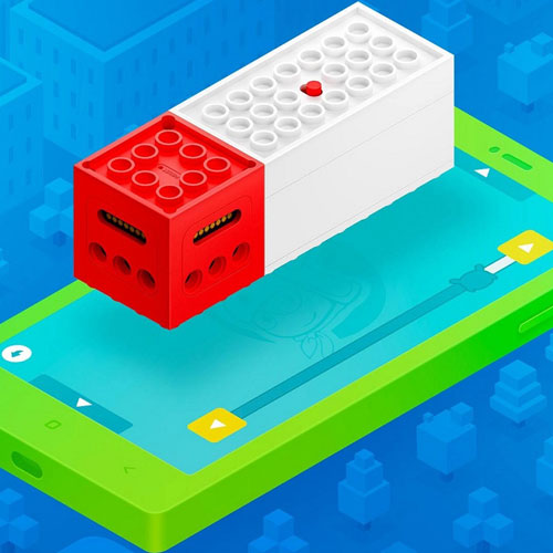 Mitu Intelligent Building Blocks White ZNM01IQI