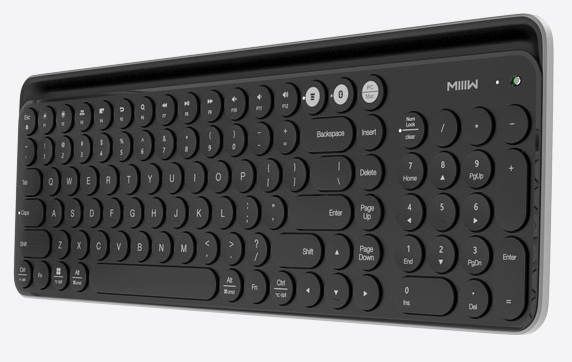 Miwu Bluetooth Keyboard Black