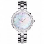 TwentySeventeen Crystal Quartz Watch Silver
