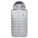 Uleemark Down Sweater Vest L Gray