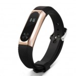 Xiaomi Mi Band 2 Silicone Strap Black/Rose Gold