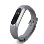 Xiaomi Mi Band 2 Silicone Strap Gray/Silver
