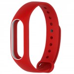Xiaomi Mi Band 2 Silicone Strap Red/White
