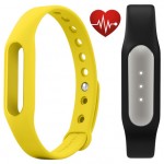 Xiaomi Mi Band Pulse Black + Mi Band Strap Yellow