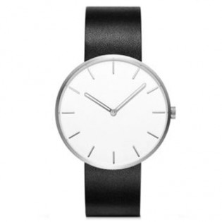 TwentySeventeen Quartz Watch Black Version (Leather Strap)