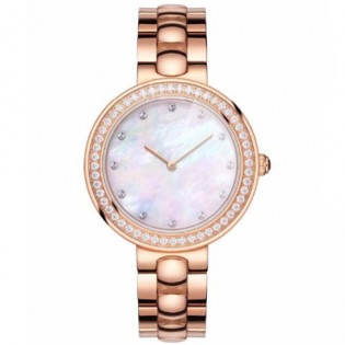 TwentySeventeen Crystal Quartz Watch Gold