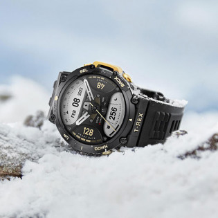 Amazfit T-Rex 2 Smart Watch Black and Gold