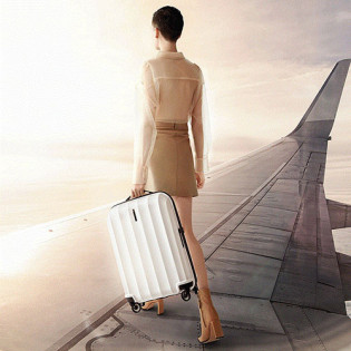 Xiaomi Runmi 90 GOFUN X Kevlar Ultralight Suitcase 20" White