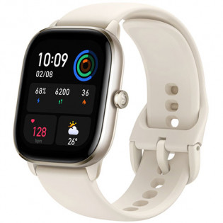 Amazfit GTS 4 Mini Smart Watch White