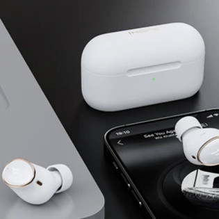 1MORE EVO True Wireless Active Noise Canceling Headphones White