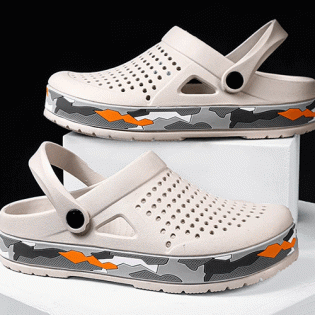 EVA Lightweight Sandles Unisex Shoes Beige