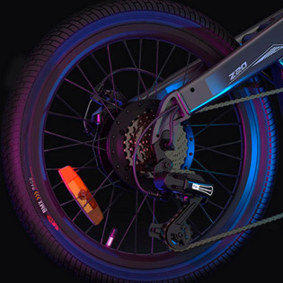 HIMO Z20 Electric Bike Black