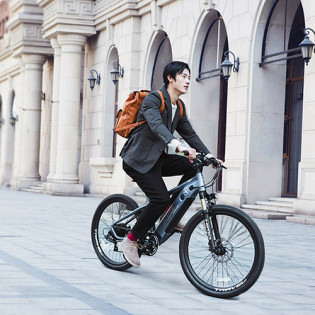 HIMO C26 Electric Bike Gray