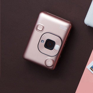 Fuji instax Mini liplay imaging Polaroid camera White