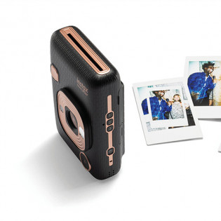 Fuji instax Mini liplay imaging Polaroid camera Black
