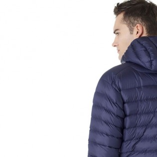 90 GO FUN Feather coat Men Blue L