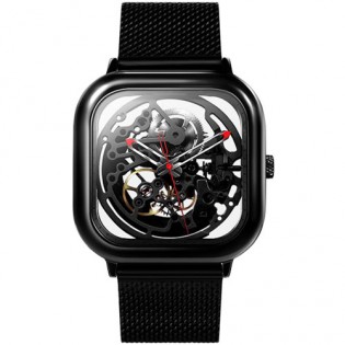 CIGA Design Full Hollow Mechanical Watches Black