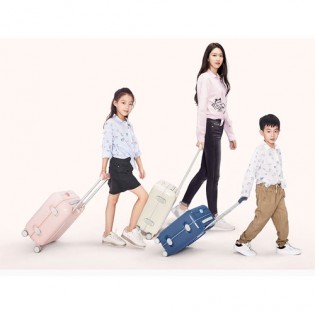 Mi Bunny Trolley Case 17" Pink