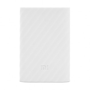 Xiaomi Mi Power Bank 10000mAh Silicone Protective Case White
