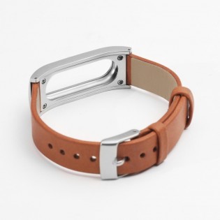 Xiaomi Mi Band Leather Strap Brown