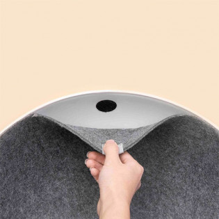 Xiaomi Furrytail Cat Boss Rotating Bed White