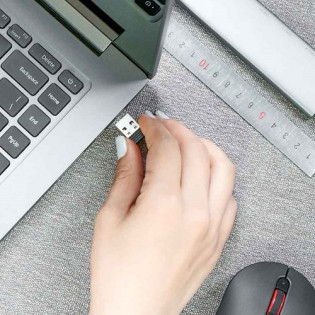 Xiaomi MiiiW Wireless Silent Mouse Black MWMM01