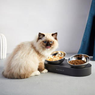 Xiaomi PETKIT Adjustable Pet Bowl Black