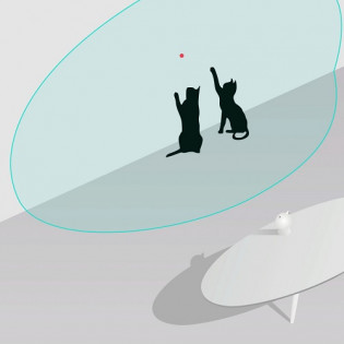 Xiaomi PETONEER PTY010 Smart Laser Dot Cats