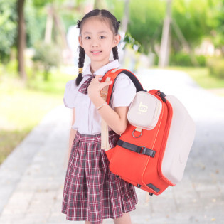 Xiaomi UBOT-006 Children Backpack Beige-Orange