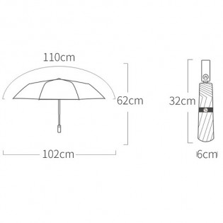 Xiaomi Konggu Automatic Umbrella Black