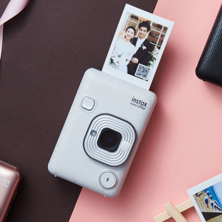 Fuji instax Mini liplay imaging Polaroid camera Black