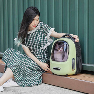 PETKIT cat backpack Carrier White