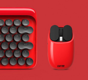Lofree Bluetooth Mouse Red