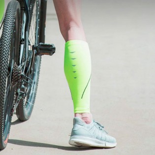 Mitown Sports Calf Compression Sleeves Light Green (M)