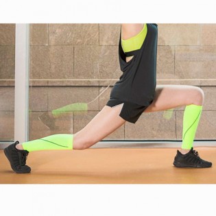 Mitown Sports Calf Compression Sleeves Light Green (M)
