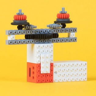 Mitu Intelligent Building Blocks White ZNM01IQI